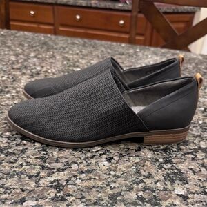 Dr Scholl's Ruler Shootie Slip-On Loafer Women’s 8.5 Black Cushioned Comfort Eco